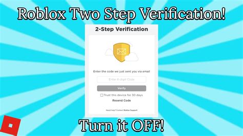 Select the option stating Remove Account. . Roblox 2 step verification bypass